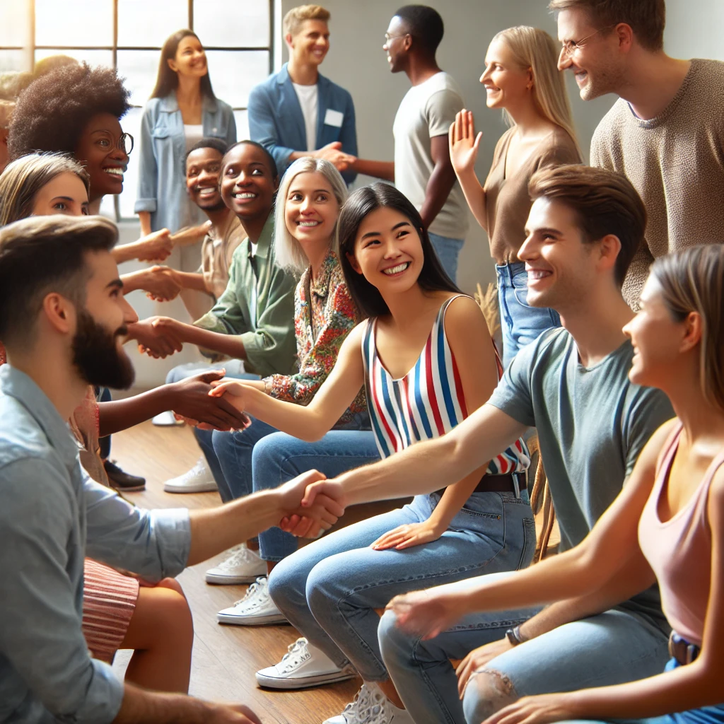 Week 1 | Greetings & Self-Introductions focuses on introducing oneself, making greetings, and engaging in small talk